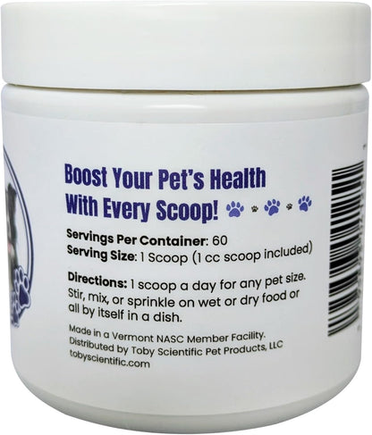 Toby's Immune Boost - Polvo de Metilcobalamina B12, D-Manosa y Levadura de Cerveza para Perros y Gatos – Image 6