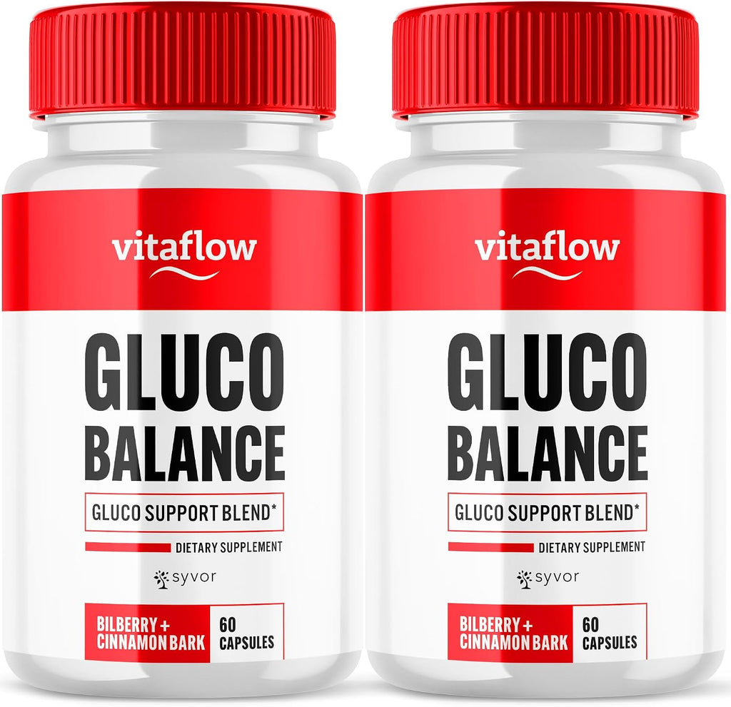 (2 Pack) Vitaflow Balance Suplemento en Cápsulas, Fórmula Avanzada con Ingredientes Naturales para Hombres y Mujeres (120 Cápsulas)