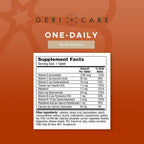 GeriCare Multivitamínico One-Daily, 100 comprimidos