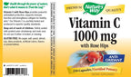 Nature's Way Vitamina C 1000 con Escaramujo, 250 Cápsulas