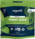 Organifi GO Packs - Green Juice - Mezcla Orgánica de Superalimentos Verdes - 15 Paquetes de Viaje