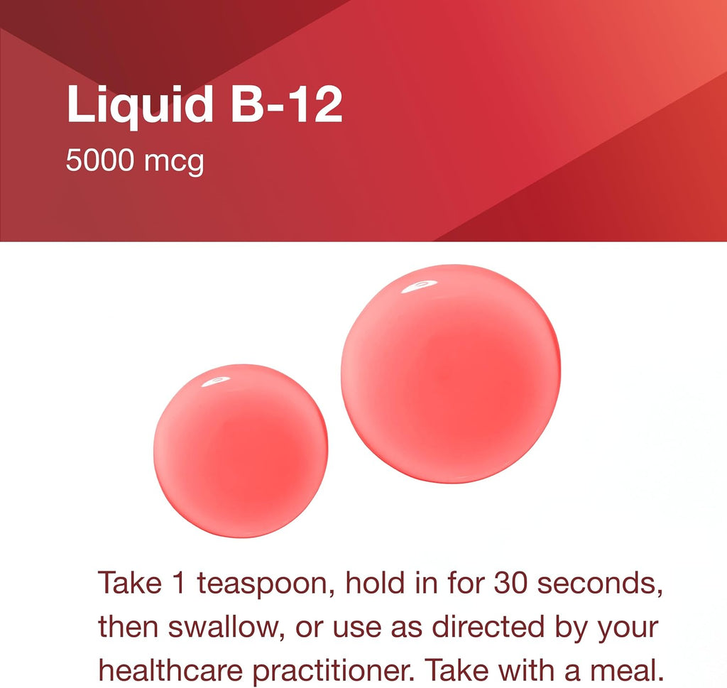 Protocol for Life Balance Líquido de B12 5.000 mcg con Vitaminas B - 118 ml