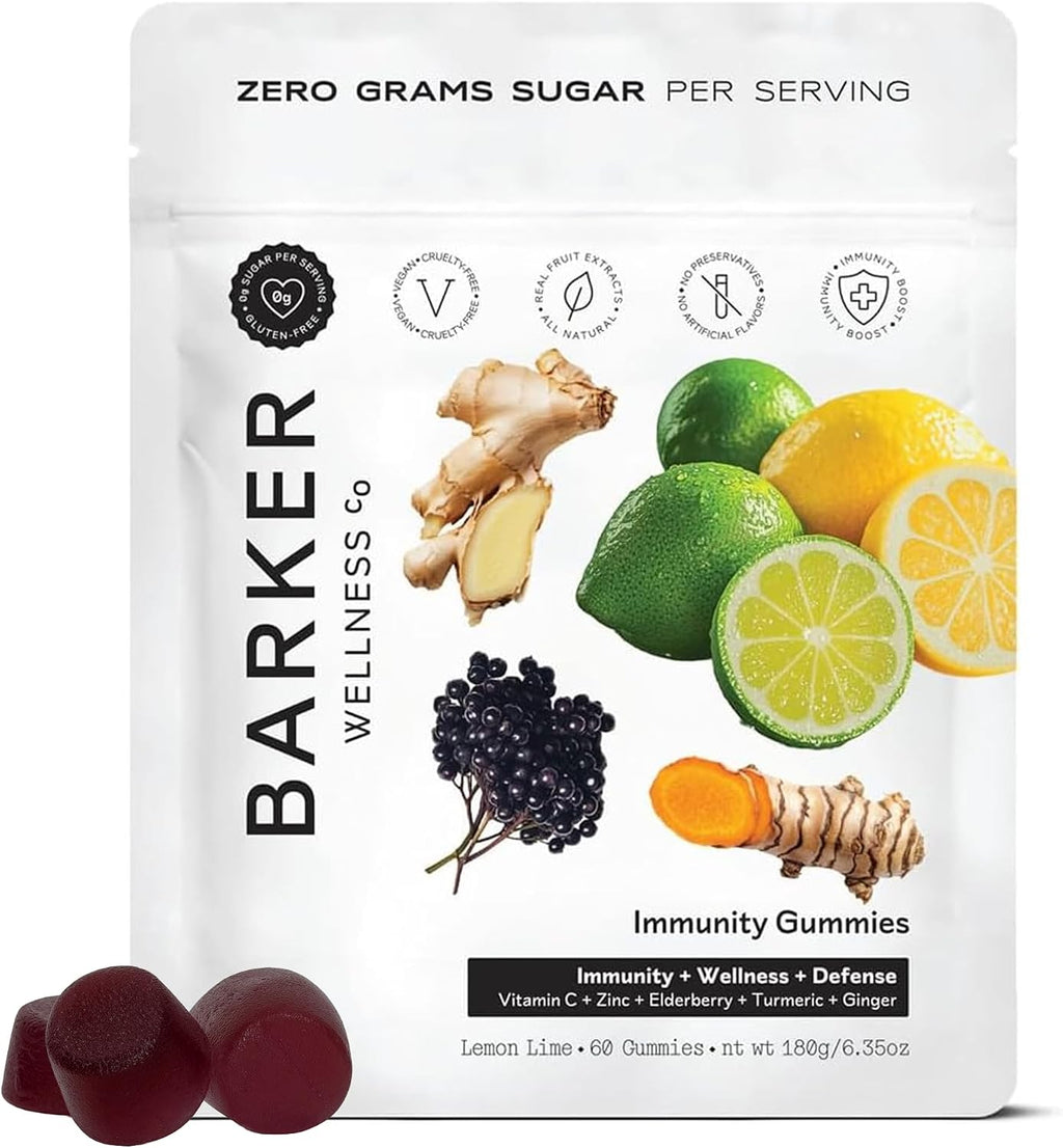 Barker Wellness Gominolas de Vitamina D3 y K2 – Alta potencia 6000 UI D3 + 200 mcg K2 para huesos fuertes, salud cardiovascular y apoyo inmunitario | Vegano, sin azúcar, delicioso sabor a bayas mixtas | 30 dosis