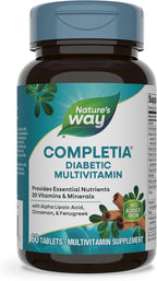 Nature's Way Completia Multivitamínico para Diabéticos - 60 Comprimidos