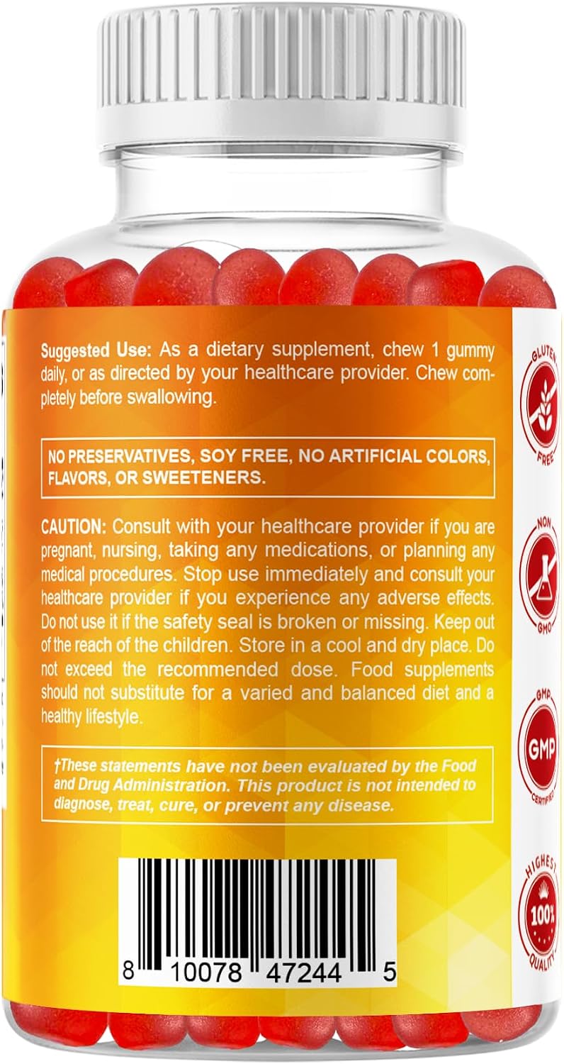 Vitamatic Vitamina D3 1000 UI Gominolas Sin Azúcar (120 Gominolas)