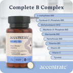Neuro 110 - Complejo de Vitamina B Completo con Metilfolato y Metilcobalamina | 30 Comprimidos