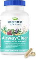 AirwayClear - Suplemento Herbal para la Salud Pulmonar y Respiratoria (60 Cápsulas Veganas)