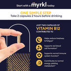 Myrkl Suplemento Prebebida para la Salud Hepática, 30 Cápsulas
