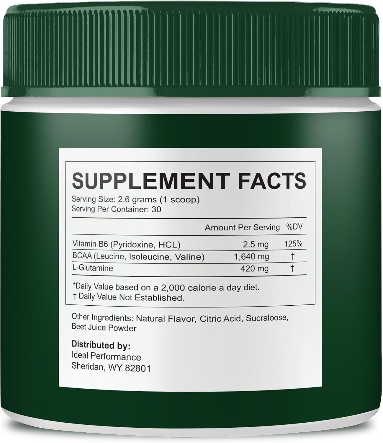Eden Powder - Complemento Energético en Polvo, Máxima Potencia, Natural (2 Paquetes)