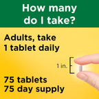 Nature Made Vitamina B12 1000 mcg - 75 Comprimidos de Liberación Prolongada