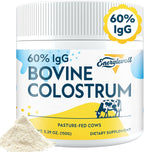 Energievoll Polvo de Calostro Bovino - 60% IgG 3000 mg - Sin Sabor - 50 Dosis