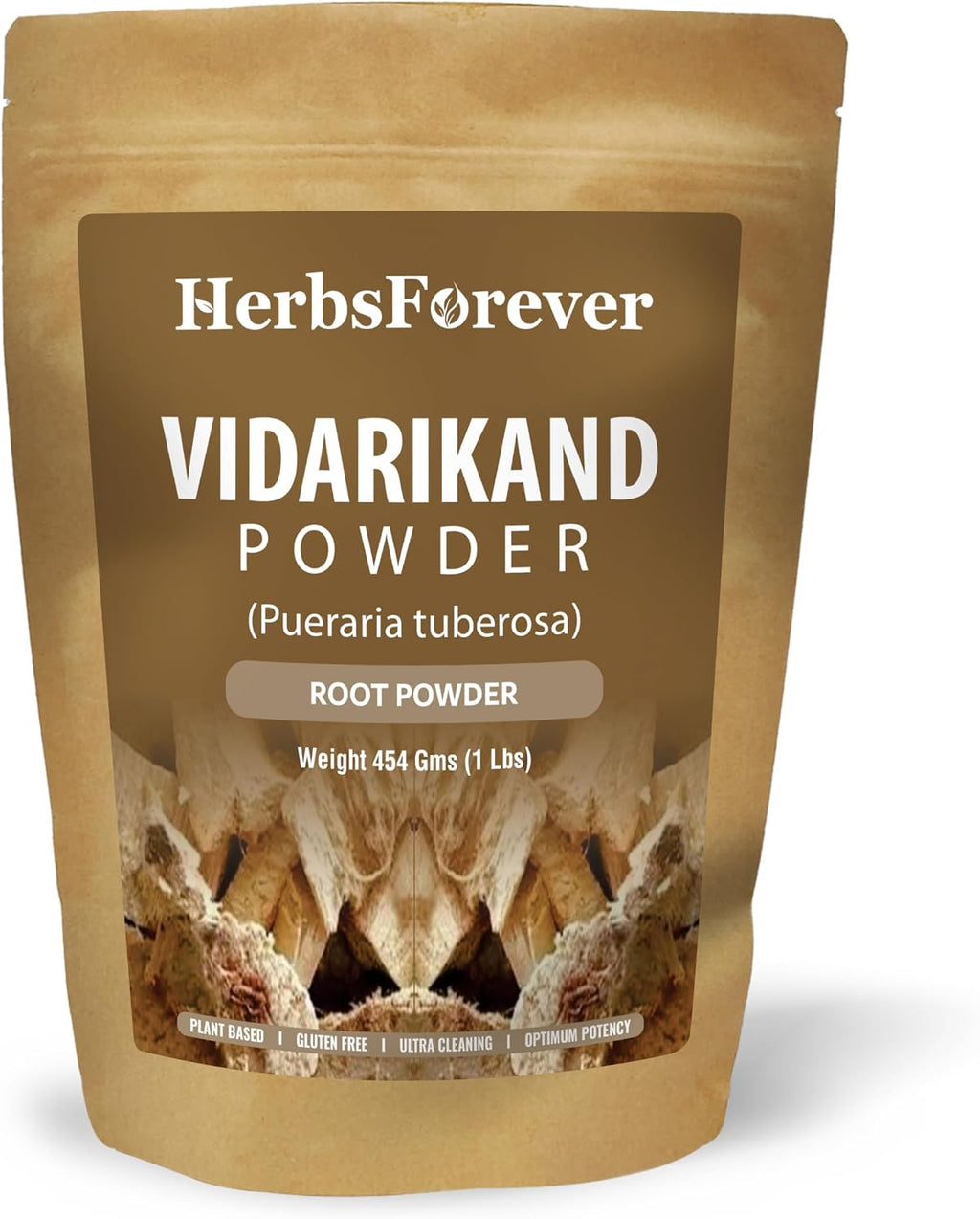 Vidarikanda en Polvo - Pueraria Tuberosa - 454 g - Herbsforever