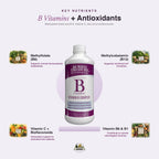 Buried Treasure B Complete, Complejo B líquido con vitaminas B metiladas, 473 ml