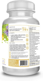 ACTIF Multivitamínico para Mujeres 60+ con 30 Vitaminas Orgánicas y Hierbas Orgánicas, No-GMO, 2 Meses