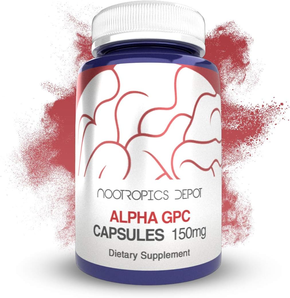 Nootropics Depot Alpha GPC 150 mg, 180 cápsulas