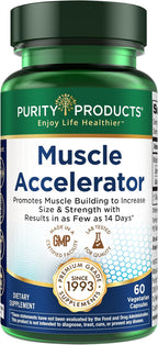 Purity Products Muscle Accelerator 650 mg - 60 Cápsulas Veganas