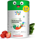 Little Joys Gominolas Multivitamínicas para Niños - con DHA, Vitaminas y Prebiótico - Sin Azúcar - Sabor Fresa - 30 unidades