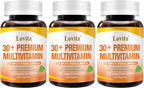 LOVITA Multivitamínico Premium para Adultos 30+ con Enzimas, Cúrcuma y Apoyo Nutricional Integral - 120 Comprimidos Vegetarianos