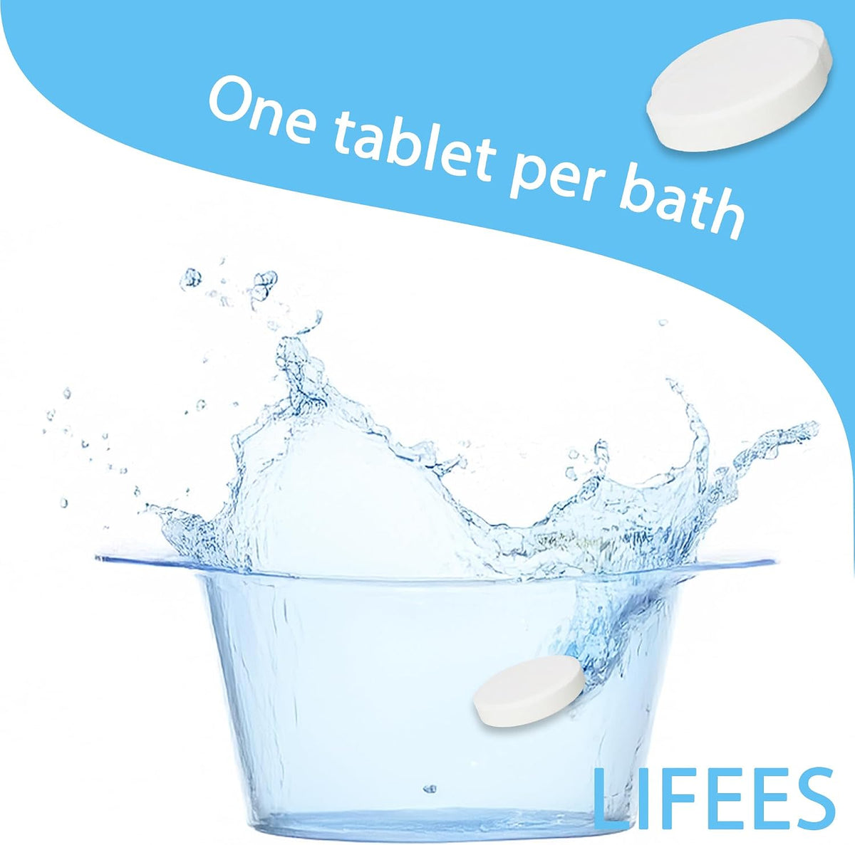 Vitamin C Bath Soak Tablets, 1000mg, 100 Tablets – LIFEES – Image 5
