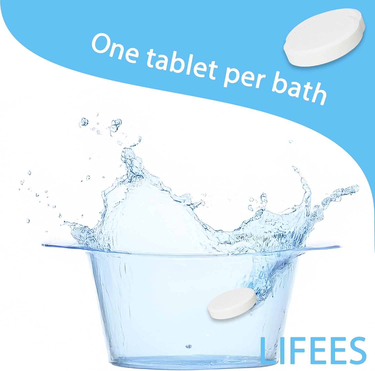 Vitamin C Bath Soak Tablets, 1000mg, 100 Tablets – LIFEES