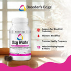 Breeder's Edge Oxy Mate Prenatal Vitamins for Dogs & Cats, Soft Chews - 60 Count