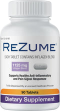 CryoDerm REZUME Tablets Full Spectrum Inflagan Blend Formula (90 Count)