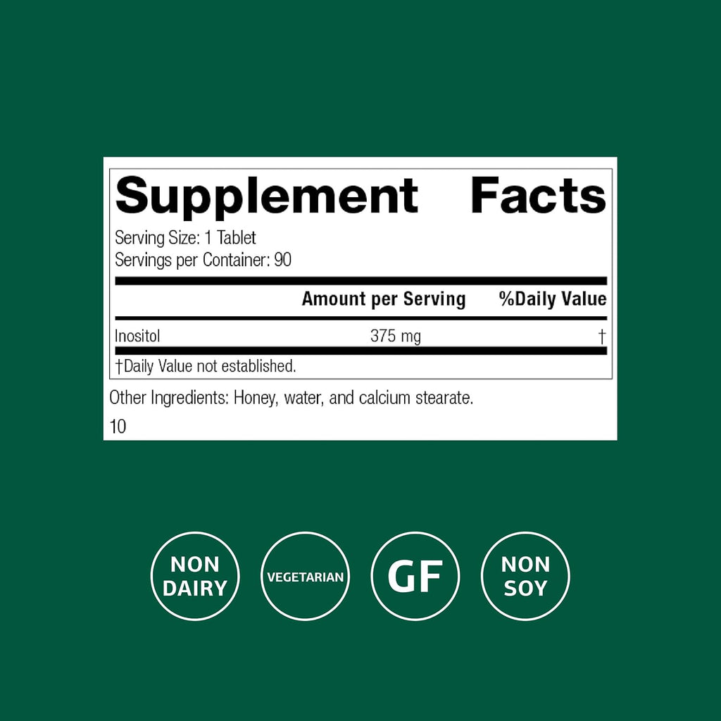 Standard Process Inositol - 90 Comprimidos