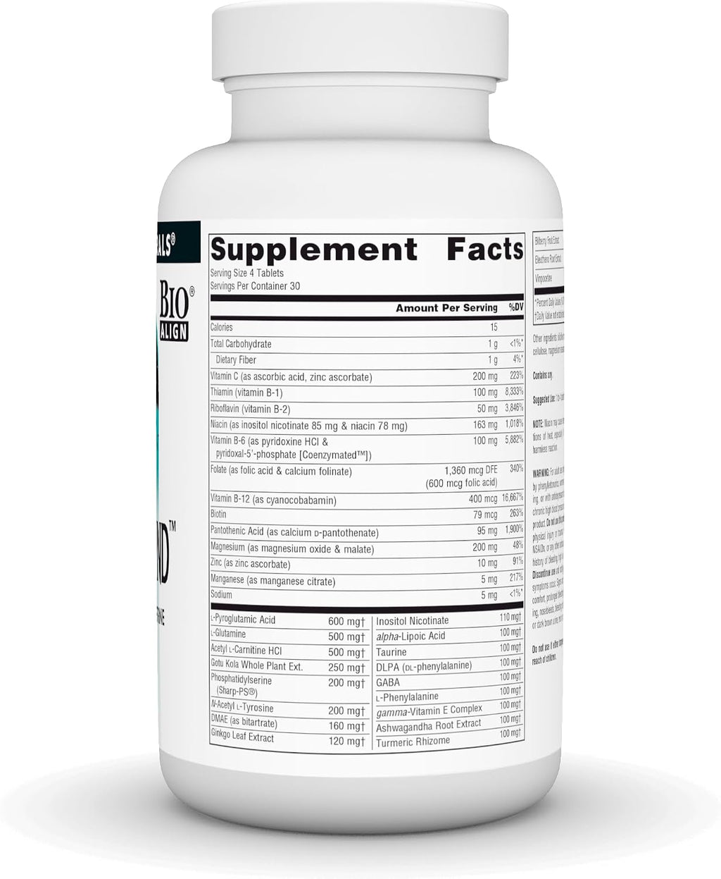 Source Naturals Higher Mind, con Fosfatidilserina - 120 Comprimidos