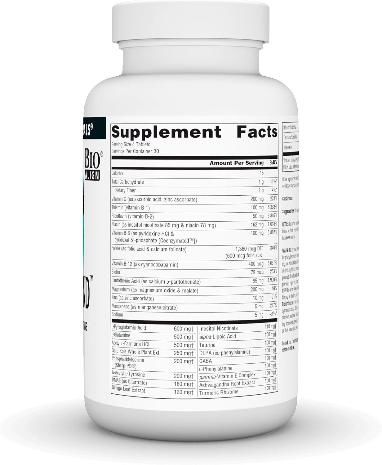 Source Naturals Higher Mind, con Fosfatidilserina - 120 Comprimidos