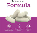 Zahler Vitamina D3 y K2 - Fórmula Avanzada, 60 Cápsulas
