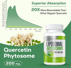 Artemisina Liposomal 900 mg con Quercetina Fitosoma 200 mg, 60 Cápsulas Blandas - Suministro para 2 Meses