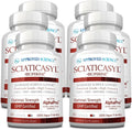 Approved Science Sciaticasyl - Apoyo para el nervio ciático con vitaminas B, magnesio, ALA y BioPerine - 360 cápsulas veganas