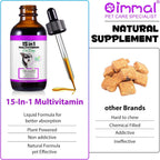 15-en-1 Multivitamínico Líquido para Perros con Glucosamina, MSM y Omega