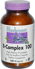 Bluebonnet Complejo B 100mg - 100 Cápsulas Vegetales
