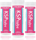 KSPtabs Very Berry - Suplemento Natural de Hidratación y Salud Renal (3 Paquetes)