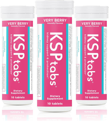 KSPtabs Very Berry - Suplemento Natural de – Mantener un pH urinario equilibrado gracias al bicarbonato sódico. – Image 1