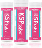KSPtabs Pack de Prueba Salud Renal e Hidratación - 3 Comprimidos Efervescentes (Berry, Lima, Cítricos)