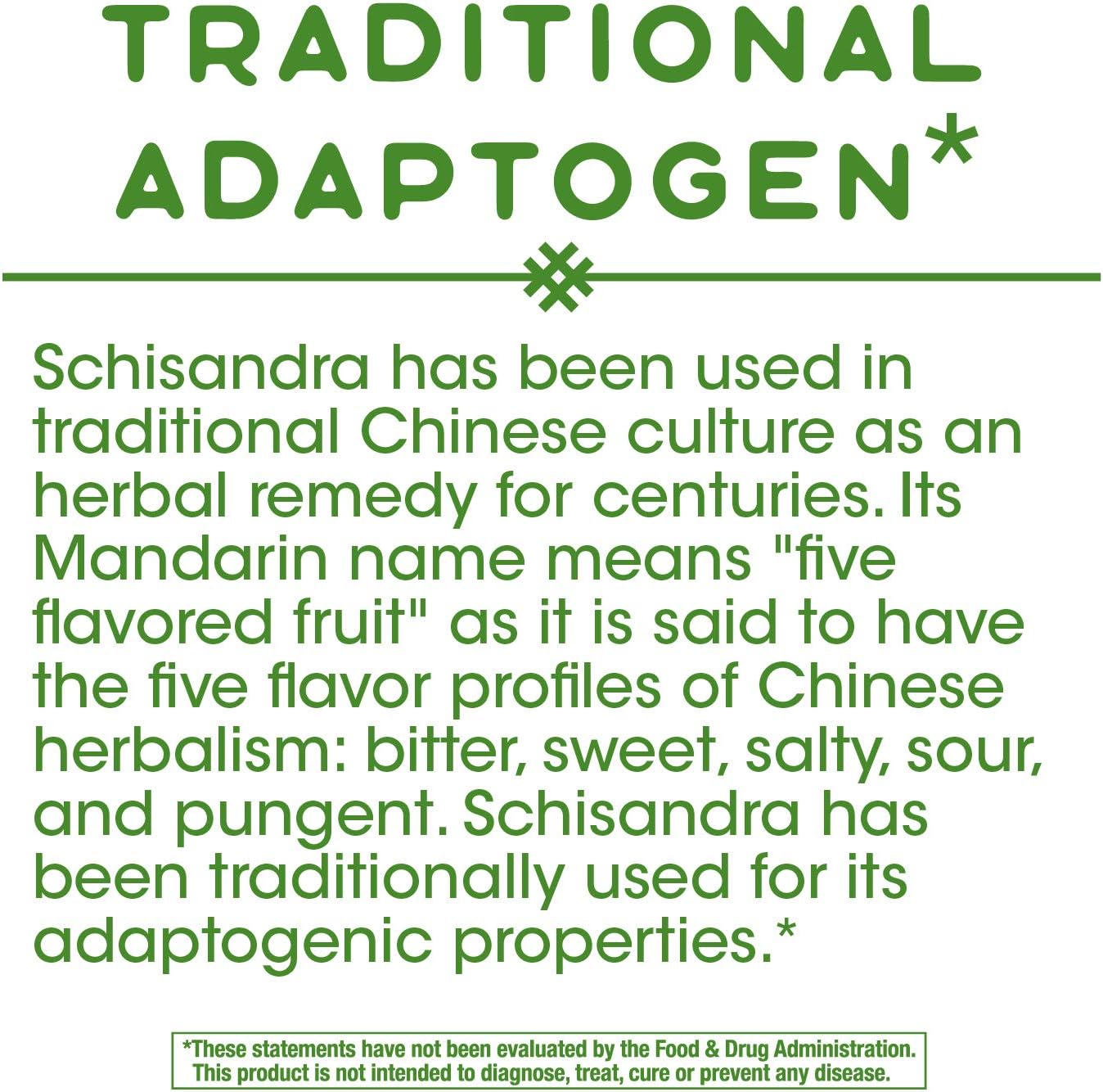 Nature's Way Schisandra Fruit - 100 Cápsulas