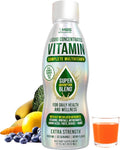 MBS Biotechnology Multivitamínico Líquido para Adultos – Complejo Diario con Superalimentos, CoQ10, Complejo B, Cúrcuma y PQQ – Sabor Berry, 500 ml