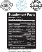 Kaya Naturals Complejo B-12 - Multivitamínico para Mujeres y Hombres - 60 Comprimidos