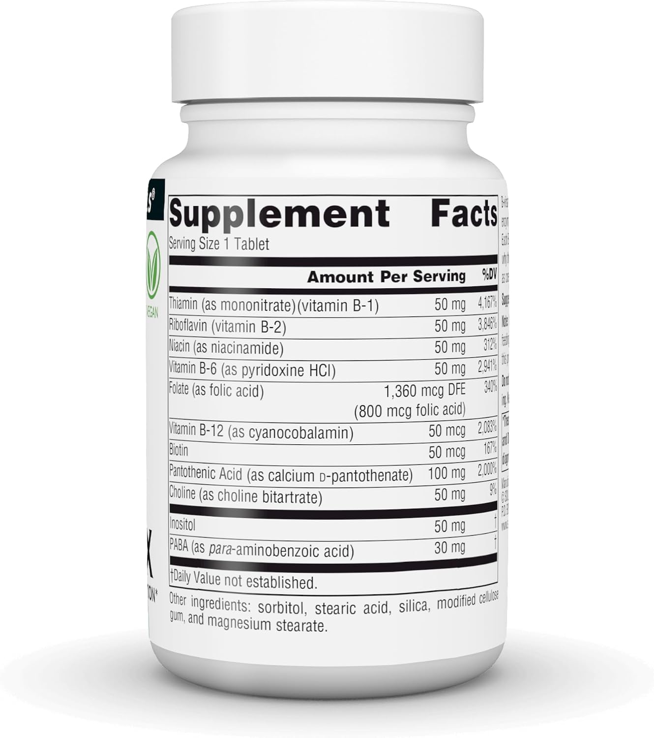 Source Naturals Complejo B-50, 50 mg, 50 comprimidos