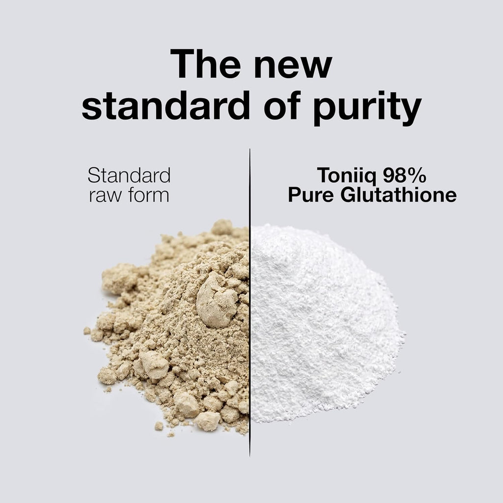 Toniiq Glutatión 1000mg - 120 Cápsulas - Alta Pureza 98%+