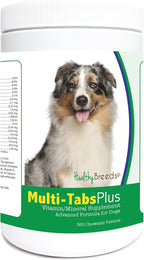Healthy Breeds Australian Shepherd Multi-Tabs Plus – Tabletas masticables multivitamínicas para perros (365 comprimidos)