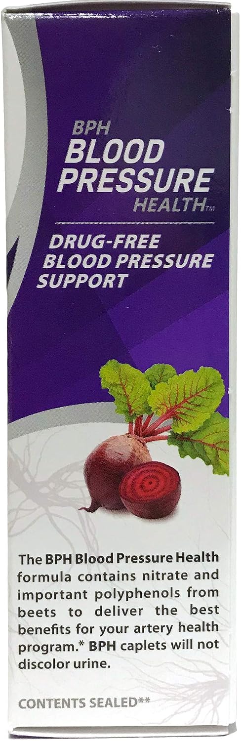 BPH Blood Pressure Health - Complemento Alimenticio con Remolacha, 60 Comprimidos