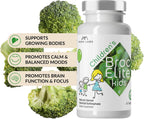 BrocElite Kids - Suplemento de Brócoli con Sulforafano para Niños - 60 Cápsulas Veganas