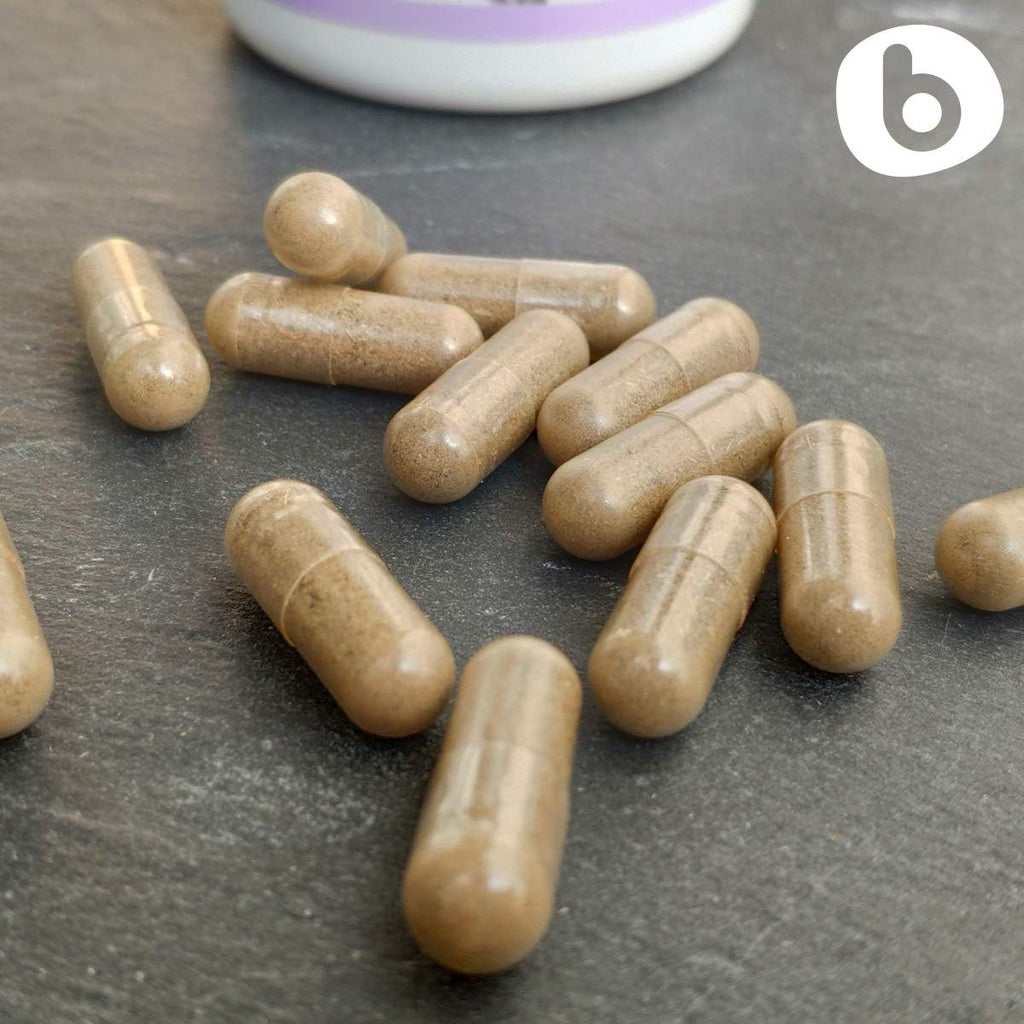 Cápsulas de Lavanda Orgánica - 90 Cápsulas Veganas para Relajación y Bienestar