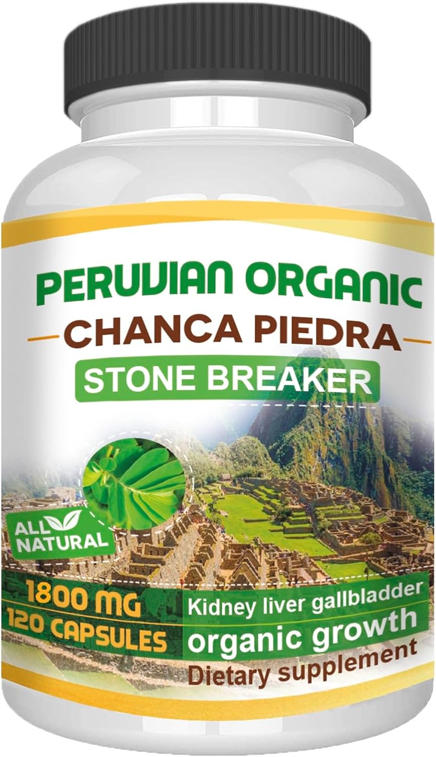 VITAMISAN Chancapiedra 120 Cápsulas - Complemento alimenticio orgánico para el apoyo renal