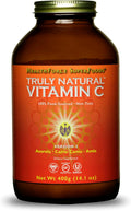 HEALTHFORCE SUPERFOODS Truly Natural Vitamin C – 400 g – Polvo de vitamina C natural con Camu Camu, Amla y Acerola