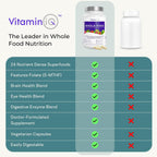 Multivitamínico para Mujeres con Alimentos Integrales (120 Cápsulas Vegetales)