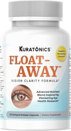 Kuratonics Float-Away: 2 Fórmulas de Claridad Ocular Clínicamente Probadas en 1 (120 Cápsulas)